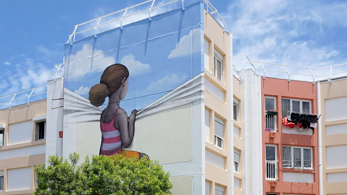 Французький вуличний художник перетворює будівлі у всьому світі на витвори мистецтва