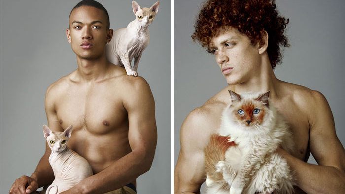 Pussy Riot: красені-моделі та їхні чарівні кішки