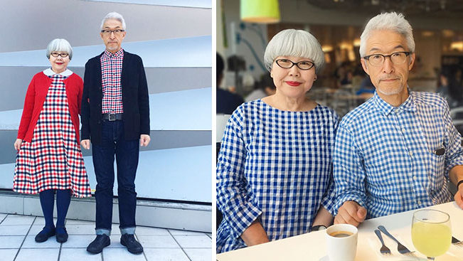 Эта пара в браке 37 лет и одевается в одном стиле