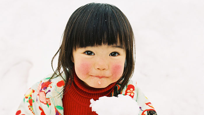 Это самая очаровательная девочка в Японии. И у нее счастливое детство