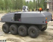 Українські та німецькі інженери представили нову розробку - робота-охоронця летовищ