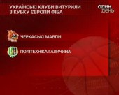 Українські баскетбольні клуби відсторонені від змагань у єврокубках