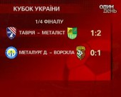 "Ворскла" і "Металіст" - останні півфіналісти Кубка України