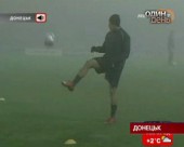 "Базель" провів останнє передматчеве тренування у Донецьку