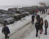 На Київщині відбувся зимовий автоквест "Тихоход"