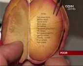 Вірші про троянди - на книжці з пелюсток