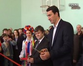 Брати Клички відкрили новий спортивний зал у Переяслав-Хмельницькому