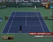 Роже Федерер ледве переграв Іво Карловича