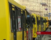 Водії маршруток влаштували пікет на Хрещатику
