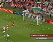 Полтавська "Ворскла" програла португальській "Бенфіці"