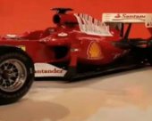 Представление болида Ferrari F10  