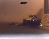 Гран-при Монако: авария Хюлкенберга